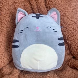 Grey Cat Squishmallow
